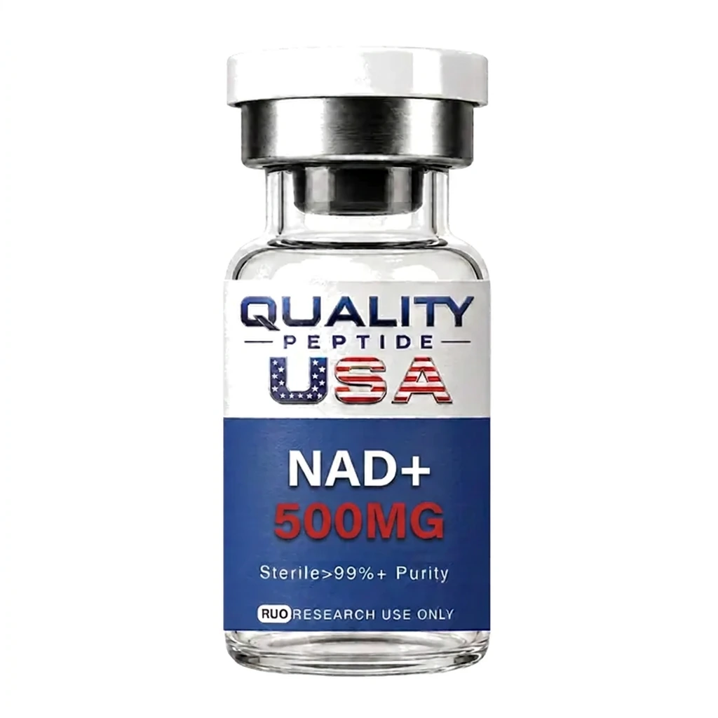 Research peptide vial: NAD+